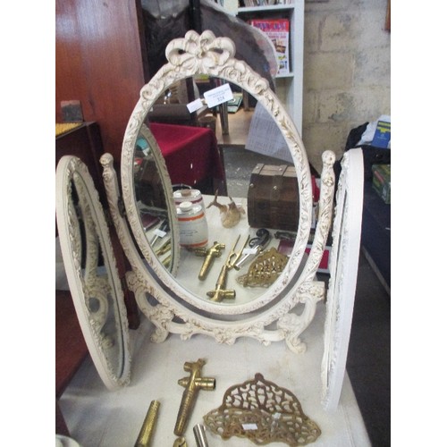 224 - TRIPLE DRESSING TABLE MIRROR IN THE FRENCH STYLE