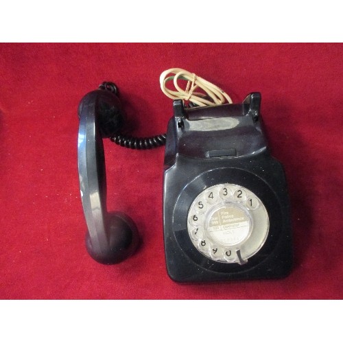 231 - VINTAGE BLACK HOUSE PHONE