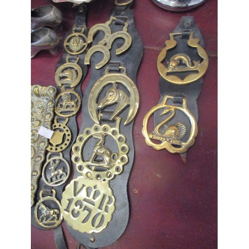 270 - HORSE BRASSES, BRASSWARE & OTHER METALWARES