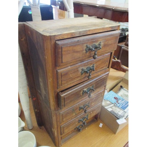 329 - MINIATURE CHEST OF 6 DRAWERS - 50CM H