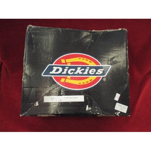 327 - DICKIES STEEL TOE CAP WORK BOOTS, SIZE 7 - BRAND NEW IN BOX - NEVER WORN