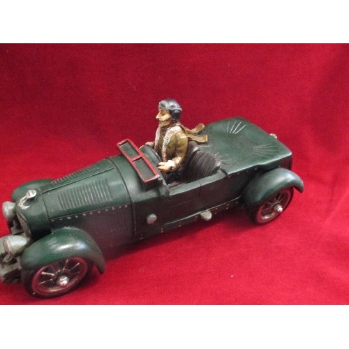 184 - 38CM LONG VINTAGE SPORTS CAR