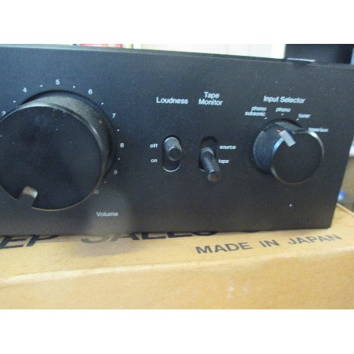 374 - SANSUI INTEGRATED AMPLIFIER WITH BOX