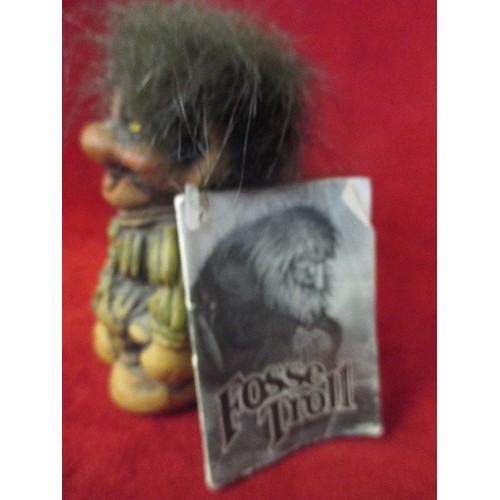 4 - NORWEGIAN FOSSE TROLL FIGURE