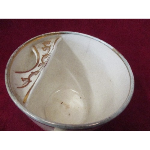 6 - VICTORIAN MOUSTACHE CUP 