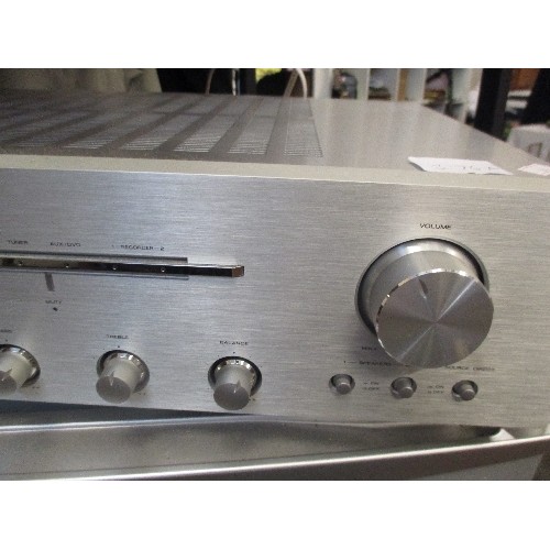 376A - MARANTZ INTEGRAL AMPLIFIER, PM7001 - IN GREY BRUSHED STEEL FINISH