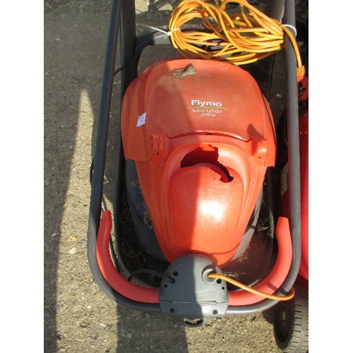 514 - FLYMO EASI GLIDE 300V ELECTRIC LAWNMOWER & MTD 1000W ELECTRIC MOWER