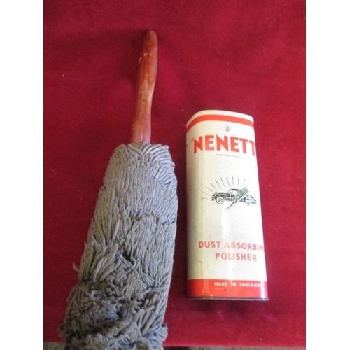 66 - VINTAGE 1950S NENETTE DUST ABSORBING POLISHER