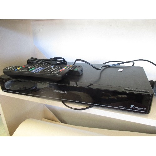 84 - PANASONIC FREEVIEW HD RECORDER WITH REMOTE CONTROL