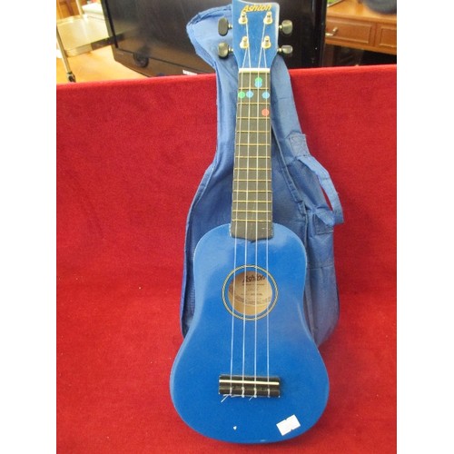 104 - BLUE ASHTON UKELELE