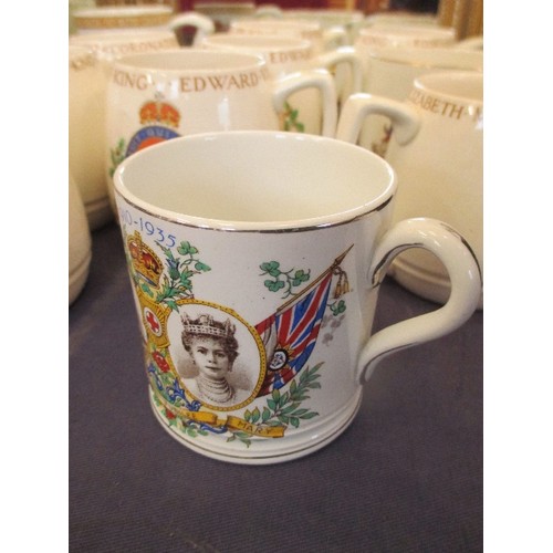 125 - 11 ROYALTY COMMEMORATIVE MUGS