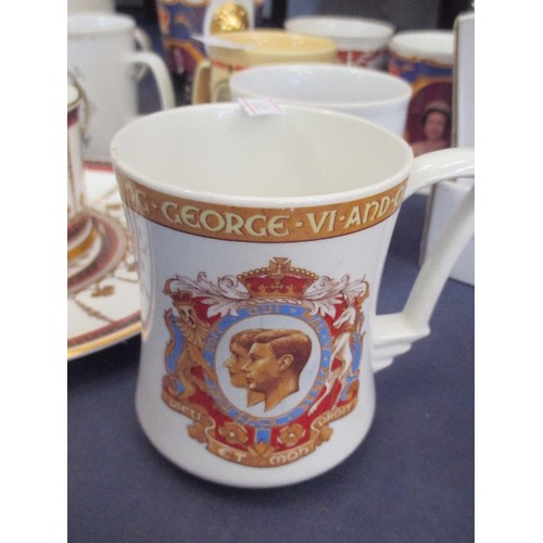 135 - COLLECTION OF ROYALTY COMMEMORATIVE CHINA