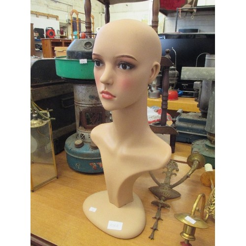 108A - SHOP DISPLAY MANNEQUIN HEAD - 54CM