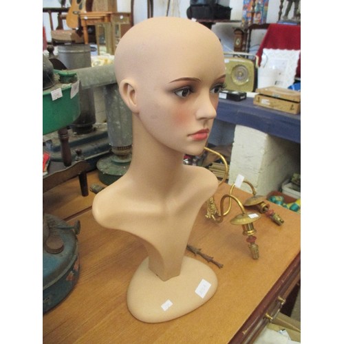 108A - SHOP DISPLAY MANNEQUIN HEAD - 54CM