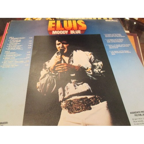 273A - 16X ELVIS PRESLEY RECORDS - GREATEST HITS, GI BLUES, BLUE HAWAII ETC