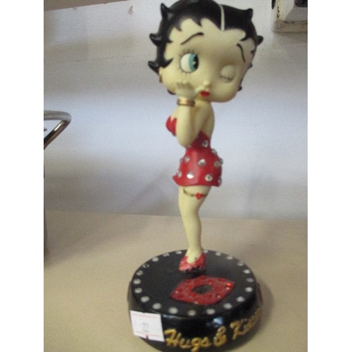 90 - BETTY BOOP HUGS & KISSES ORNAMENT