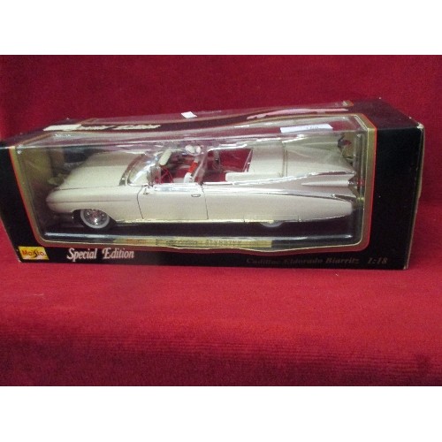 168 - MAISTO CADILLAC ELDORADO BIARRITZ 1959 1:18 MODEL