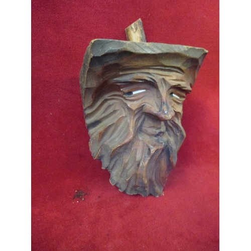 270 - CARVED WOODEN 