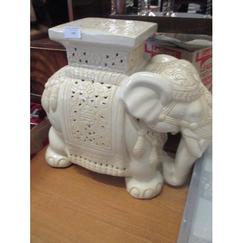 308 - ELEPHANT PLANT STAND 42CM HIGH