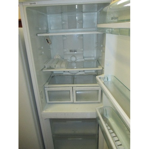 346 - HOTPOINT FRIDGE FREEZER- 60CM X 60CM X 174CM