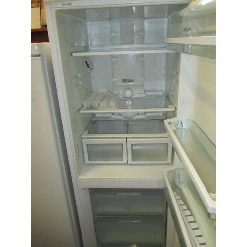 346 - HOTPOINT FRIDGE FREEZER- 60CM X 60CM X 174CM