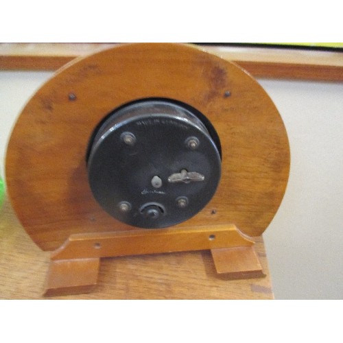 384 - MID CENTURY MANTEL CLOCK BY BENTIMA