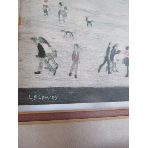 113 - LARGE LS LOWRY PRINT