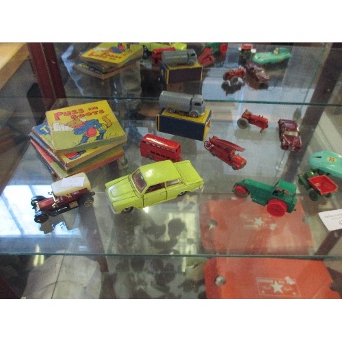 423 - GOOD SELECTION OF DIE CAST MATCHBOX VEHICLES AND OTHERS IN VERY GOOD CONDITION. INCLUDES A MATCHBIOX... 