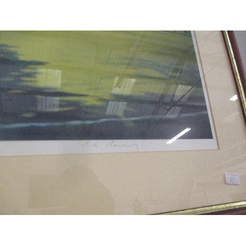 499 - LIMITED EDITION 3/250 CRICKET PRINT SIGNED IN PENCIL BY THE ARTIST ROY PERRY - FRAMED & GLAZED  - 80... 