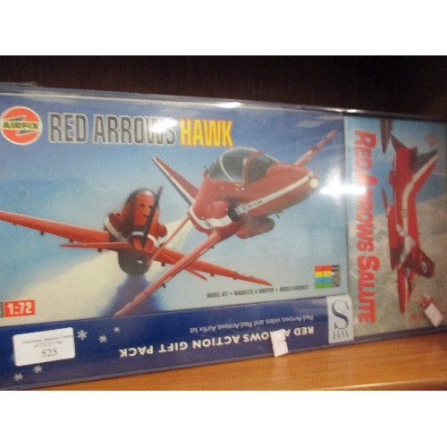 525 - RED ARROWS HAWK MODEL KIT BY AIRFIX