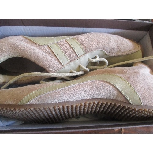 483 - PAIR OF LADIES PAVERS SHOES SIZE 10 AND A PAIR OF LADIES TRAINERS