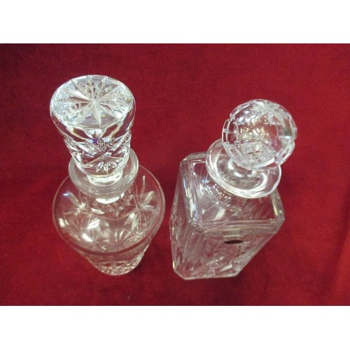 271 - LEAD CRYSTAL WHISKEY DECANTER 