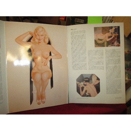 284 - LARGE SIZE ALBERTO VARGAS POSTER BOOK BY TASCHEN, WITH 6 POSTERS - PUBLISHED 1991, BERLIN - BOOK & P... 