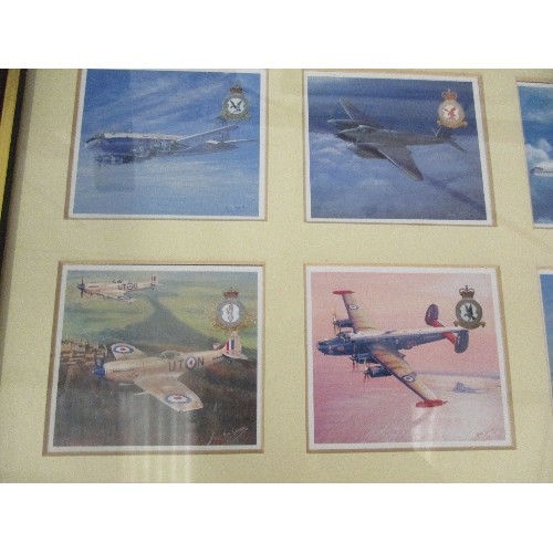 365 - SET OF 20 FRAMED COLLECTORS CARDS 