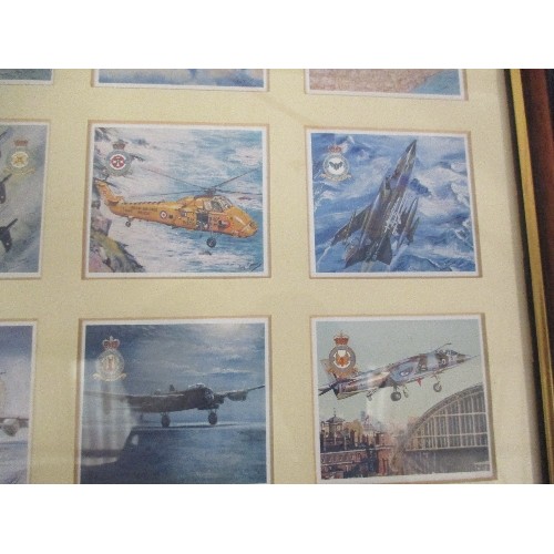 365 - SET OF 20 FRAMED COLLECTORS CARDS 