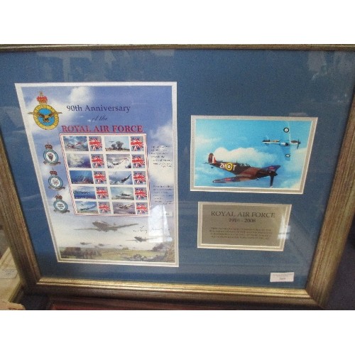 369 - FRAMED COLLECTORS STAMPS 