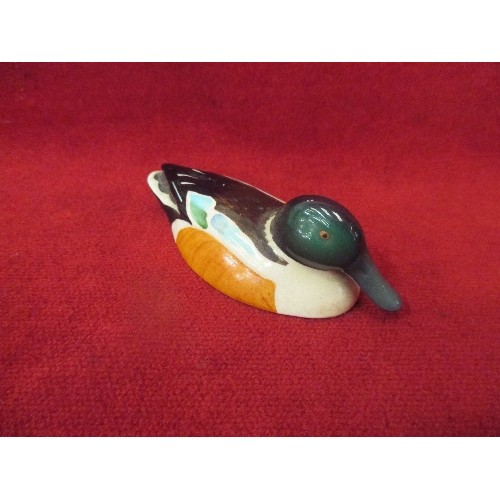 16 - BESWICK PETER SCOTT SHOVELER DUCK - 9CM - SMALL CHIP TO UNDERSIDE OF TAIL