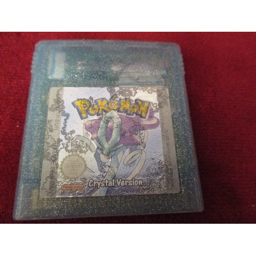 211A - COLLECTABLE GAME BOY COLOUR POKEMON CRYSTAL GAME