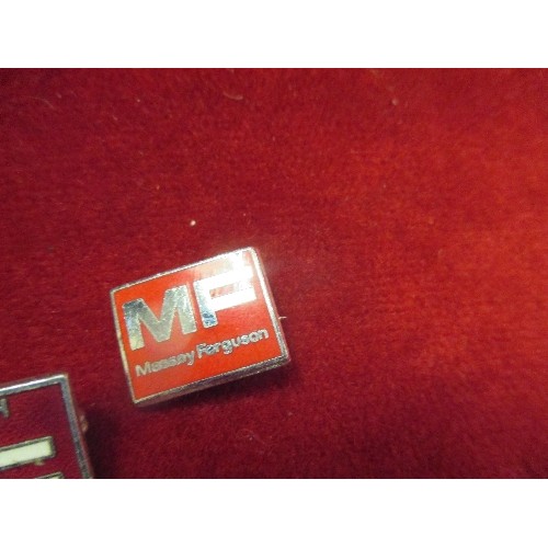 28 - COLLECTION OF VINTAGE ENAMEL PIN BADGES INCLUDING BRITISH RAIL, ARSENAL, PETERBOROUGH UNITED, 