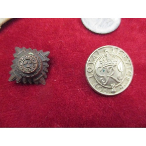 29 - MEDALS, BADGES AND SILKS, MOSTLY WW1 PERIOD, INCLUDING RARE SOMME DOVE OF PEACE, SILK FLAGS, LOYAL S... 