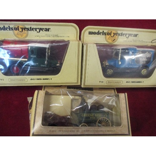 202 - MATCHBOX 'MODELS OF YESTERYEAR' LIMITED EDITION BOX OF 5 BRANDED VINTAGE MODELS [BIRDS CUSTARD, BP E... 