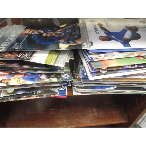 293 - LARGE QUANTITY OF CHELSEA FOOTBALL CLUB PROGRAMMES - 2004 - 2009