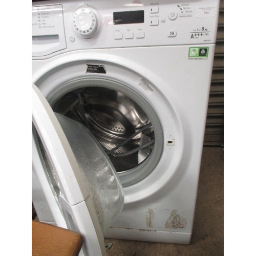 390 - HOTPOINT WASHING MACHINE, 8KG, A+++