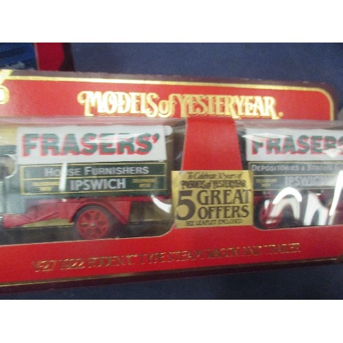 78 - COLLECTION OF 5 MATCHBOX MODELS OF YESTERYEAR VEHICLES ALL IN MINT CONDITION IN ORIGINAL BOXES. INCL... 