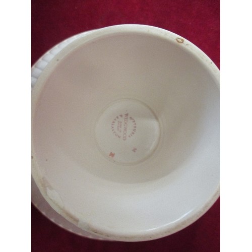 12 - WEDGWOOD MOONSTONE BOWL AFTER A DESIGN BY KEITH MURRAY - 12CM X 21CM DIA