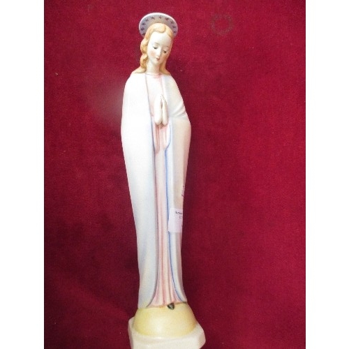 13 - VINTAGE GOEBEL W GERMANY FIGURE OF VIRGIN MARY - 30CM