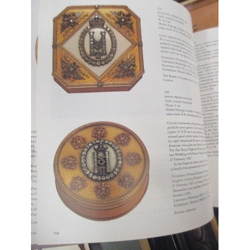 24A - BOOK : FABERGE : THE IMPERIAL JEWELLER, BY GEZA VON HABSBURG AND MARINA LOPATA 1994 - A BEAUTIFUL BO... 