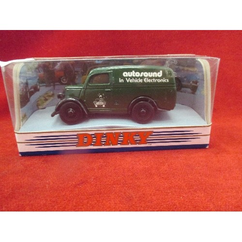 77 - DINKY MATCHBOX DIE-CAST VAN.'AUTOSOUND' BOXED