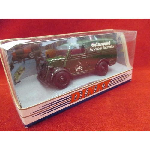 77 - DINKY MATCHBOX DIE-CAST VAN.'AUTOSOUND' BOXED