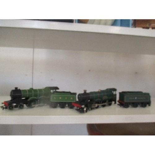 99 - 2 HORNBY PRECISION MODEL TRAINS WITH TENDERS